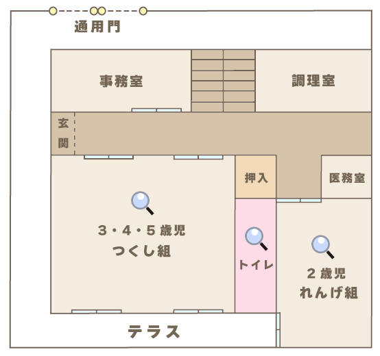 フロアマップ1F